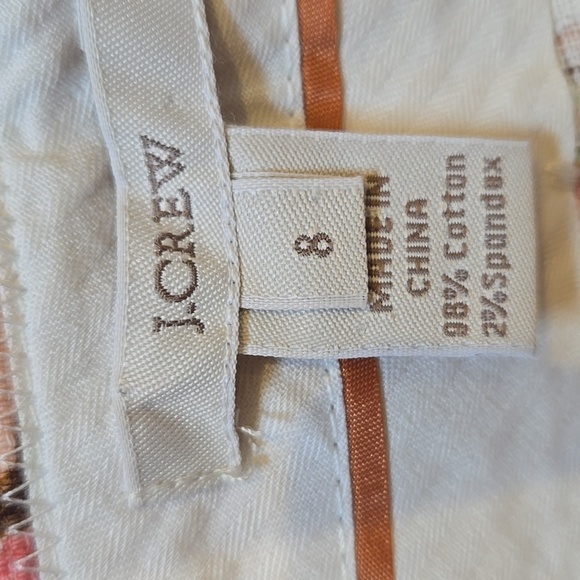 J. Crew Watercolor Multi-Colored Floral Shorts - Picture 5 of 7